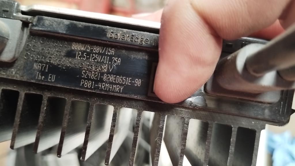 SolarEdge optimizer 800 /5-80V/15A, Ophalen, Zo goed als nieuw, Overige typen, 200 wattpiek of meer