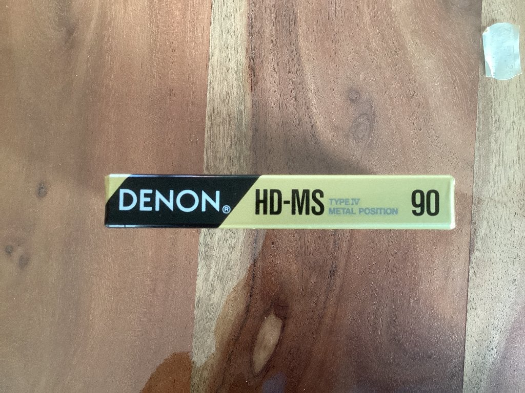 lege muziekcassette denon HD-MS 90 , type IV metal position, CD & DVD, Enlèvement ou Envoi, Neuf, dans son emballage