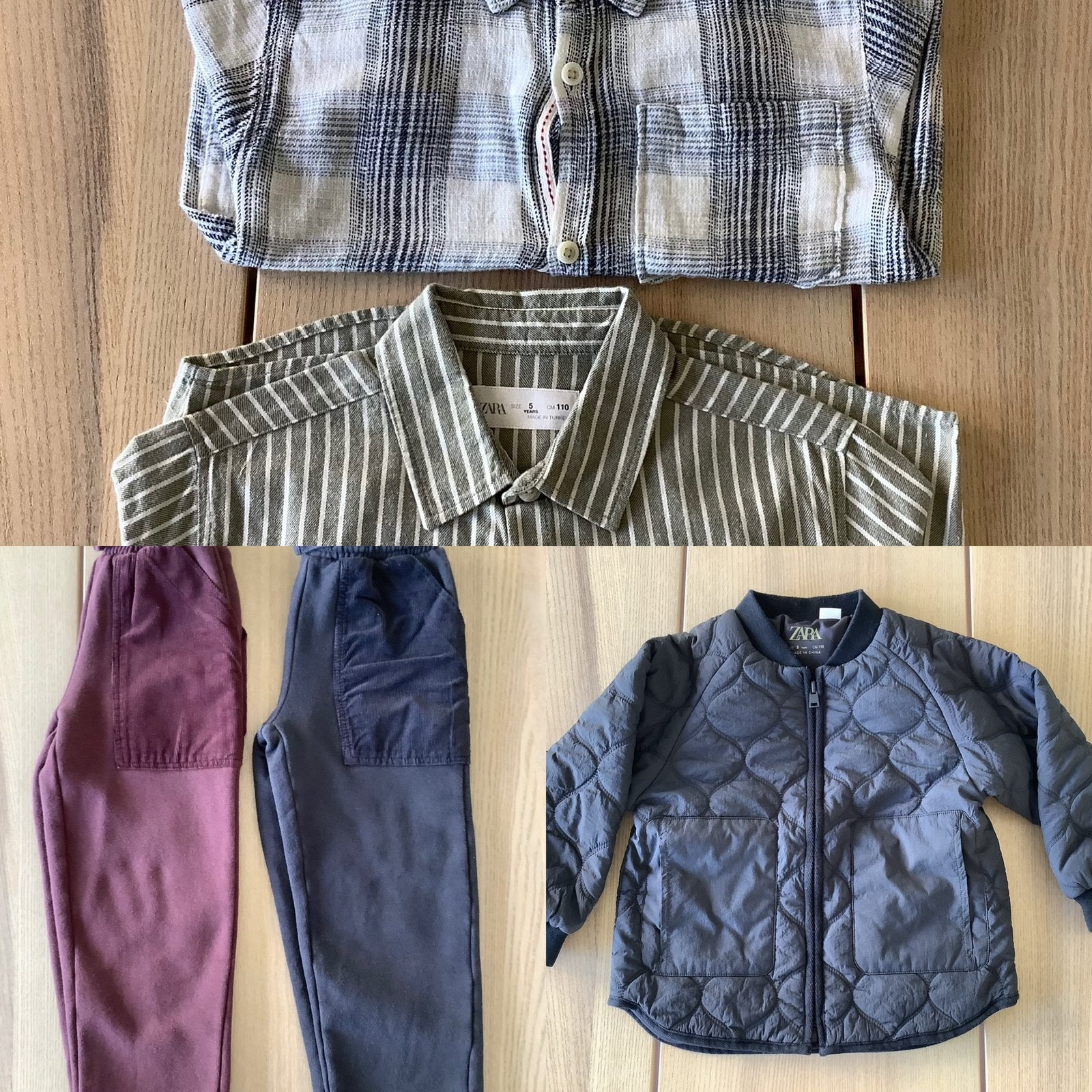Kledingz paketje / maat 110/5 stuks/merk Zara., Enfants & Bébés, Vêtements de bébé | Packs de vêtements pour bébés, Enlèvement