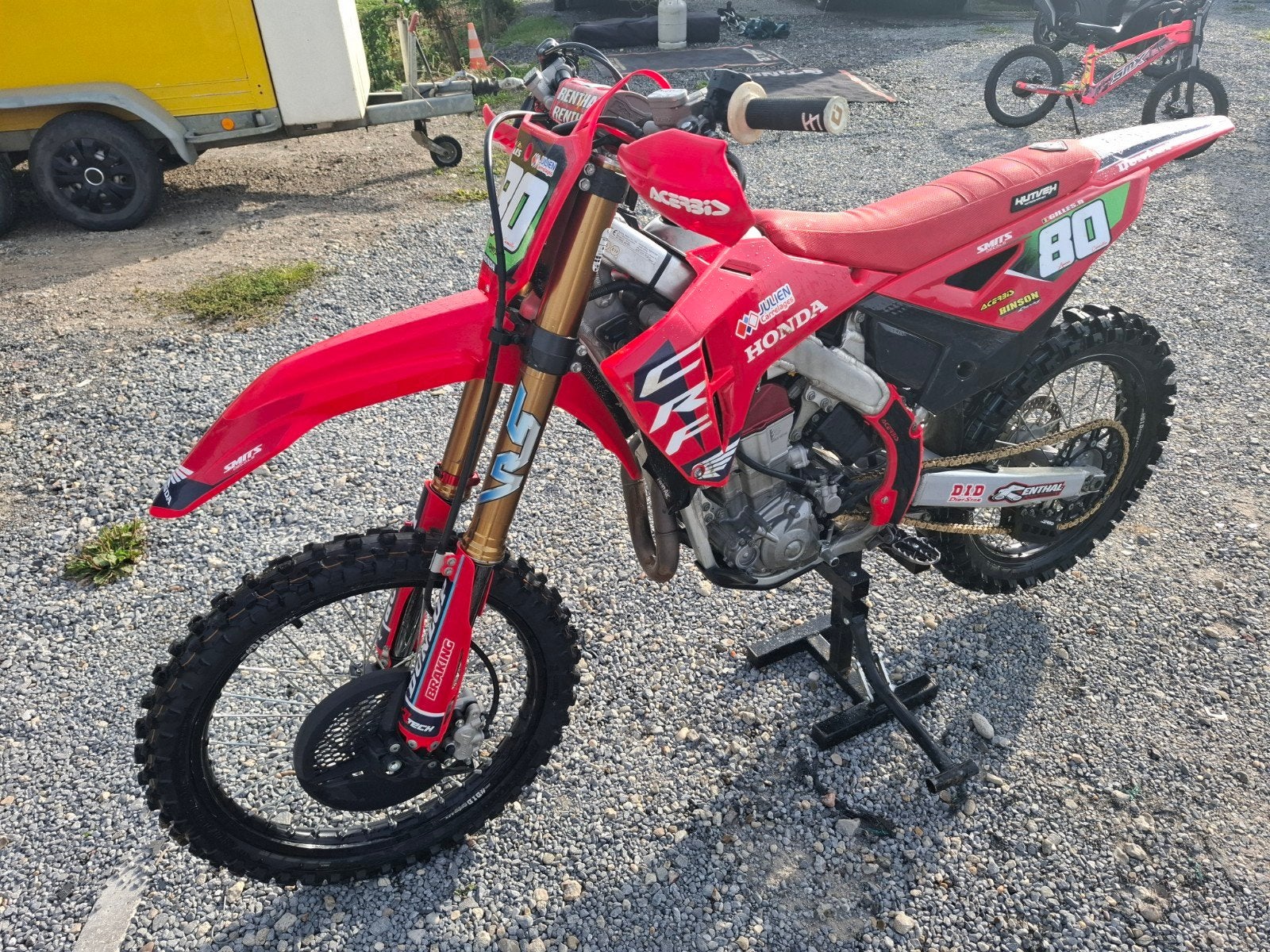 Honda crf Word édition cross, Entreprise, 450 cm³