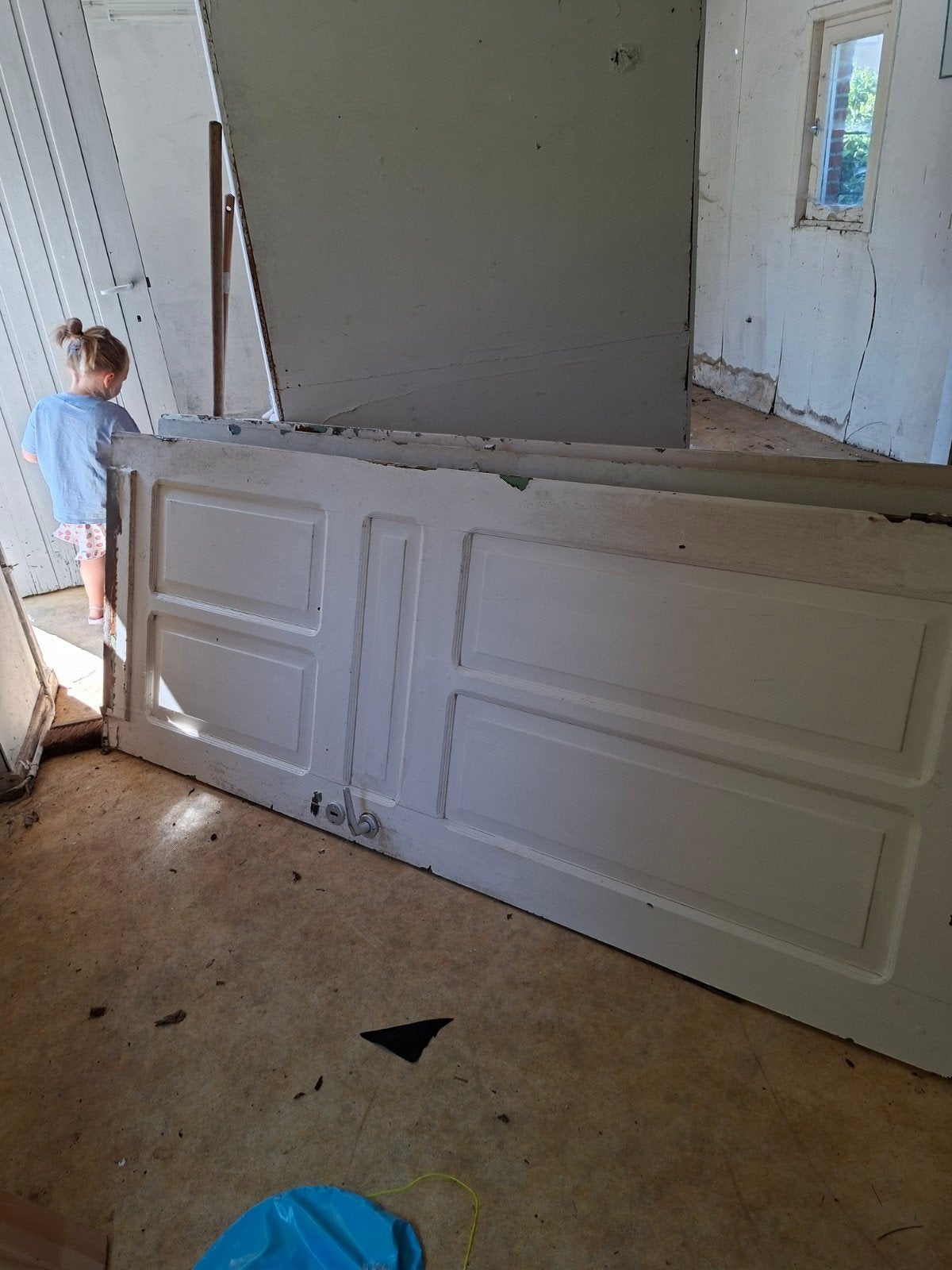 3 identieke oude deuren, Doe-het-zelf en Bouw, Deuren en Vliegenramen, Ophalen