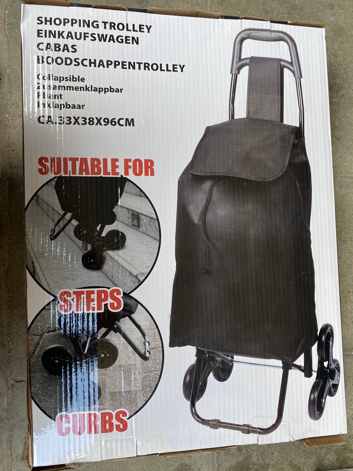Boodschappen trolley nieuw, Ophalen, Zo goed als nieuw