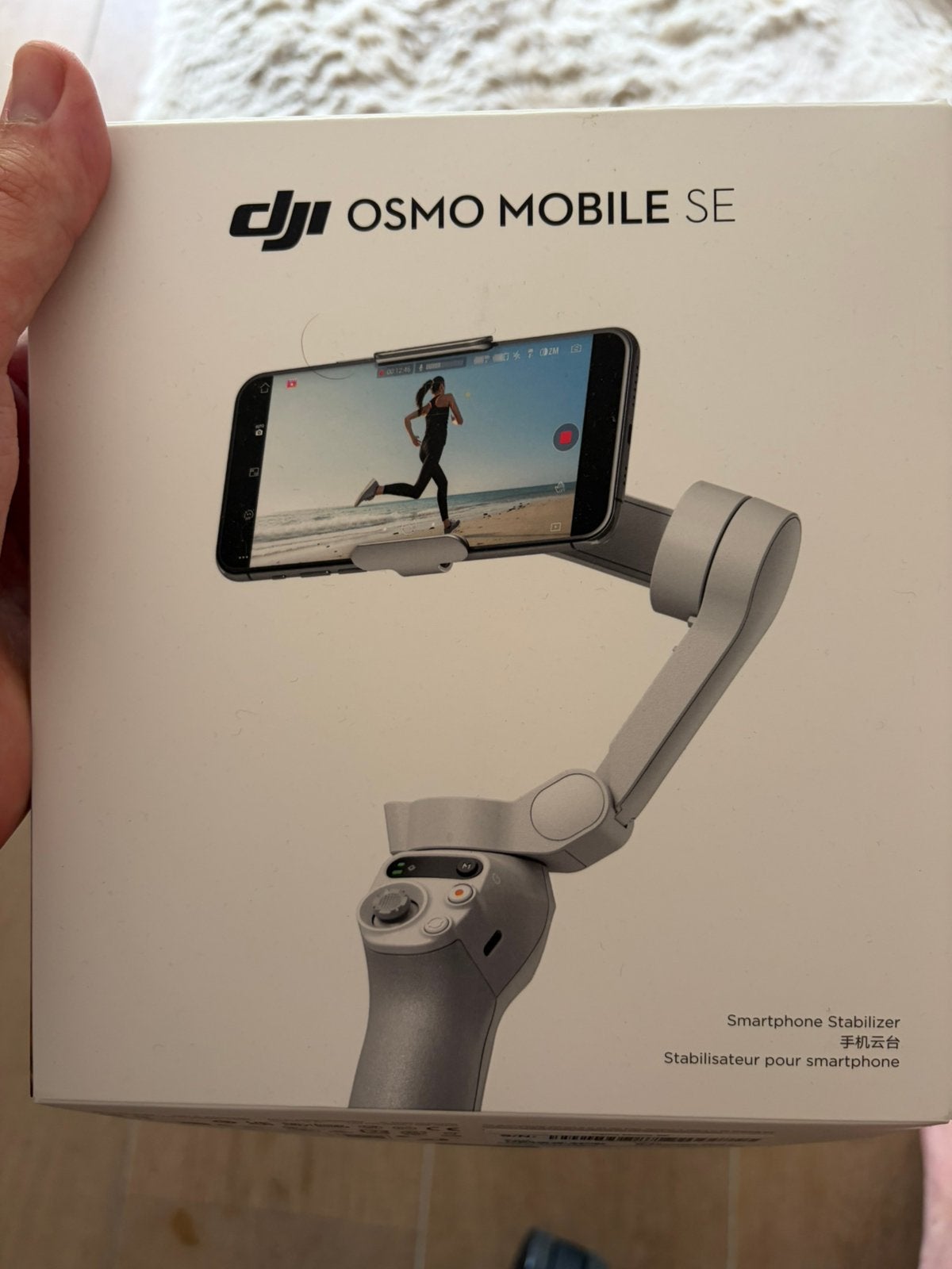 DJI Osmo Mobile SE gimbal – nieuwstaat nog met garantie., DJI, Comme neuf, Enlèvement, Stabilisation sur 3 axes