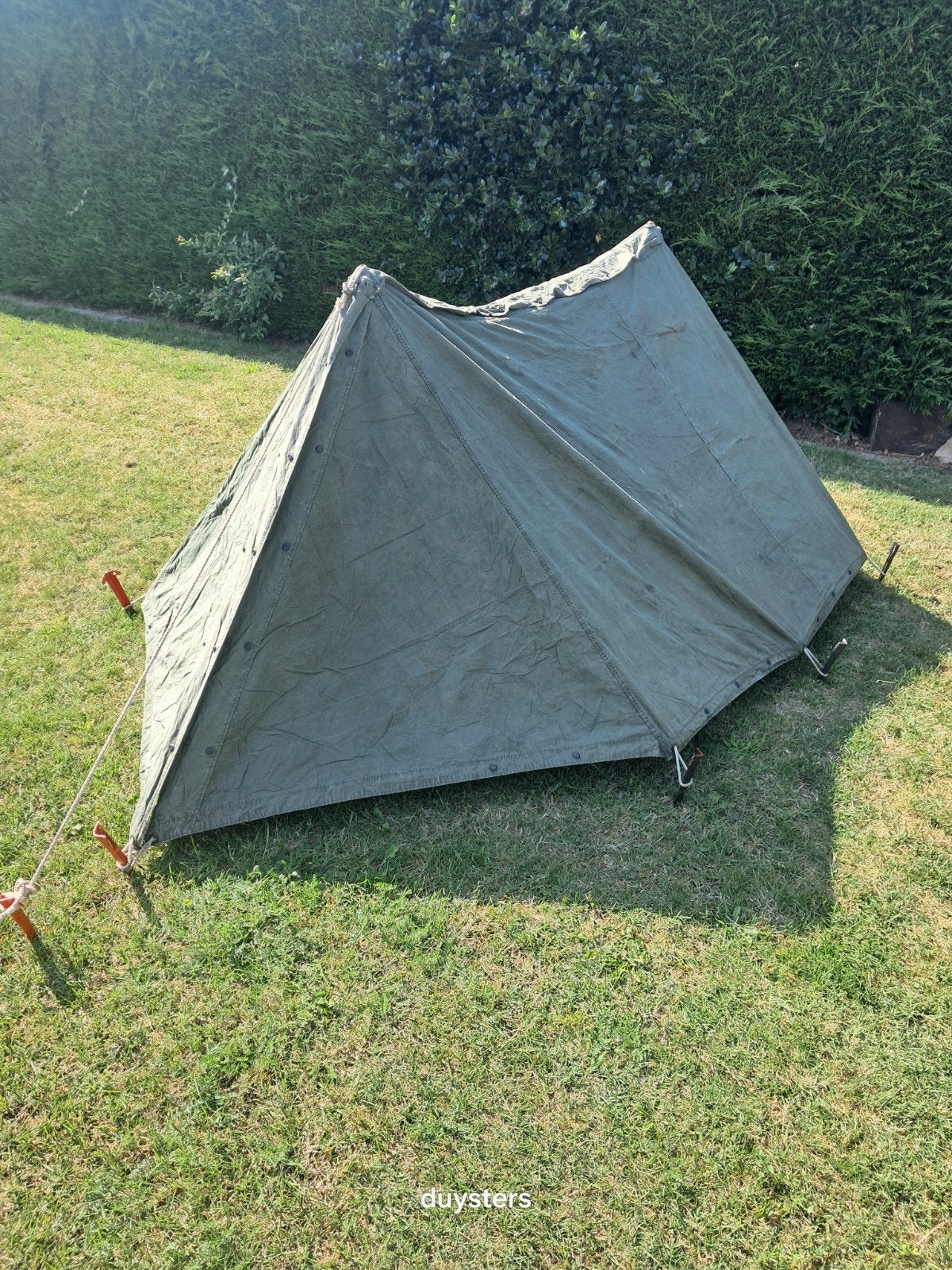 US army infantry pup tent  vietnam war 1967-68, Verzamelen, Militaria | Algemeen, Ophalen of Verzenden