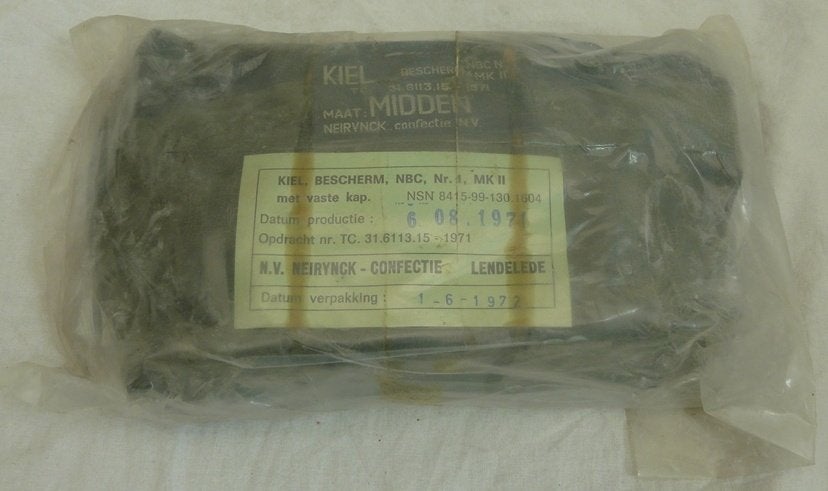 Parka / Kiel Bescherm NBC, No.1 MKII, maat: M, KL, 1971.(2), Ophalen of Verzenden, Landmacht, Kleding of Schoenen
