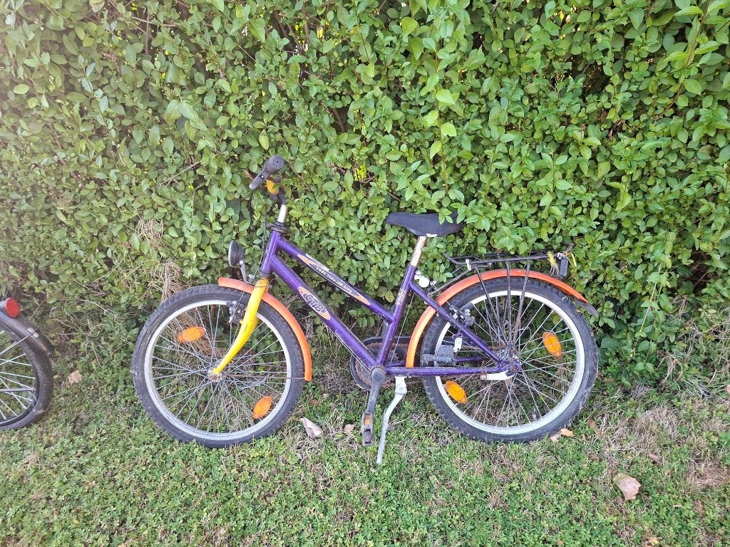 kinderfiets, Ophalen, Gebruikt