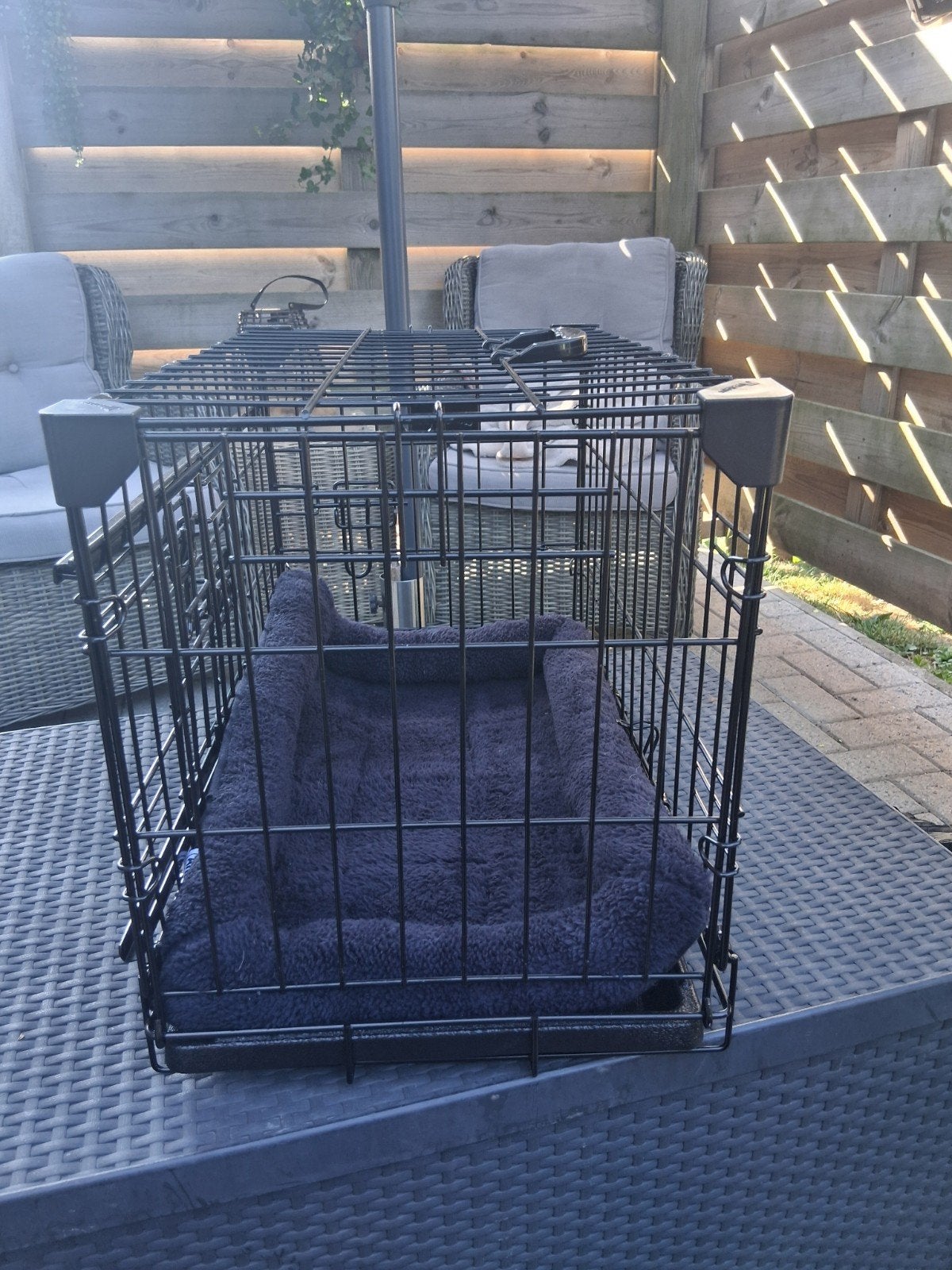 kleine hondenbench te koop, Dieren en Toebehoren, Ophalen, Minder dan 75 cm, Minder dan 65 cm