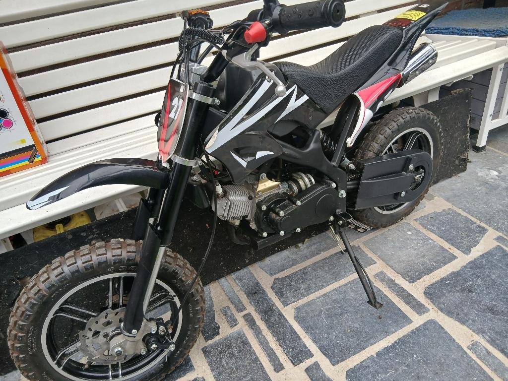 Crossbrommer 50cc, Ophalen, Gebruikt