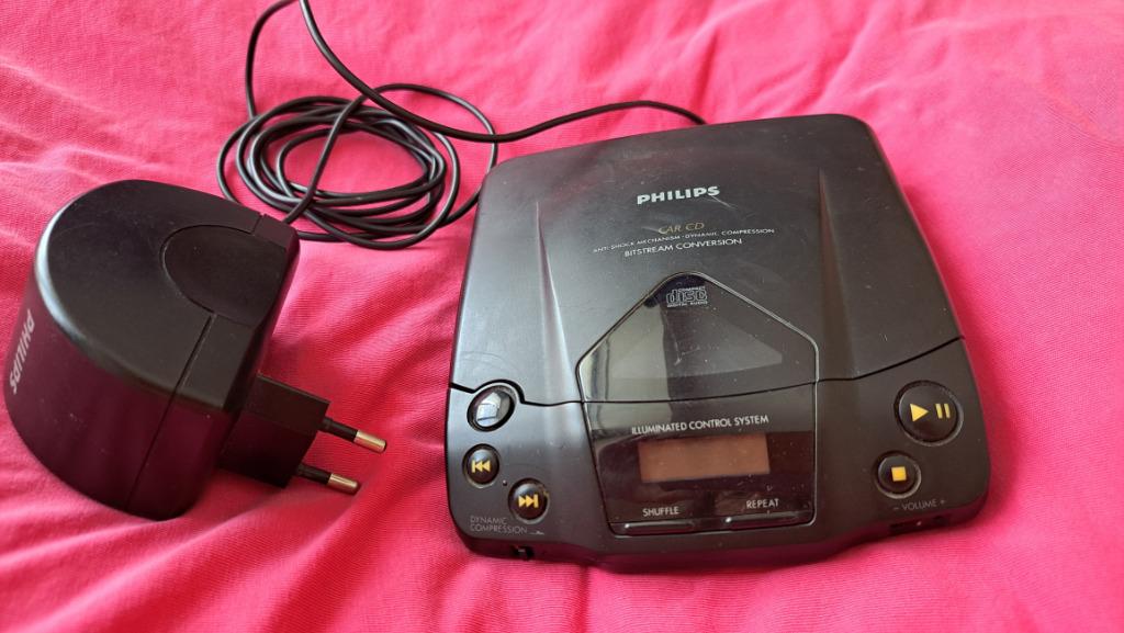 Philips AZ 6815 Compact Car CD Player Discman Portable, Ophalen of Verzenden, Discman