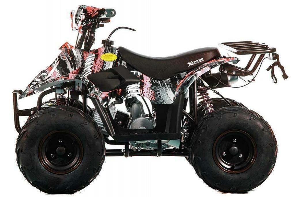 kinderquad 125cc bigfoot 7 inch div. kleuren, 1 cylindre, 125 cm³, Jusqu'à 11 kW