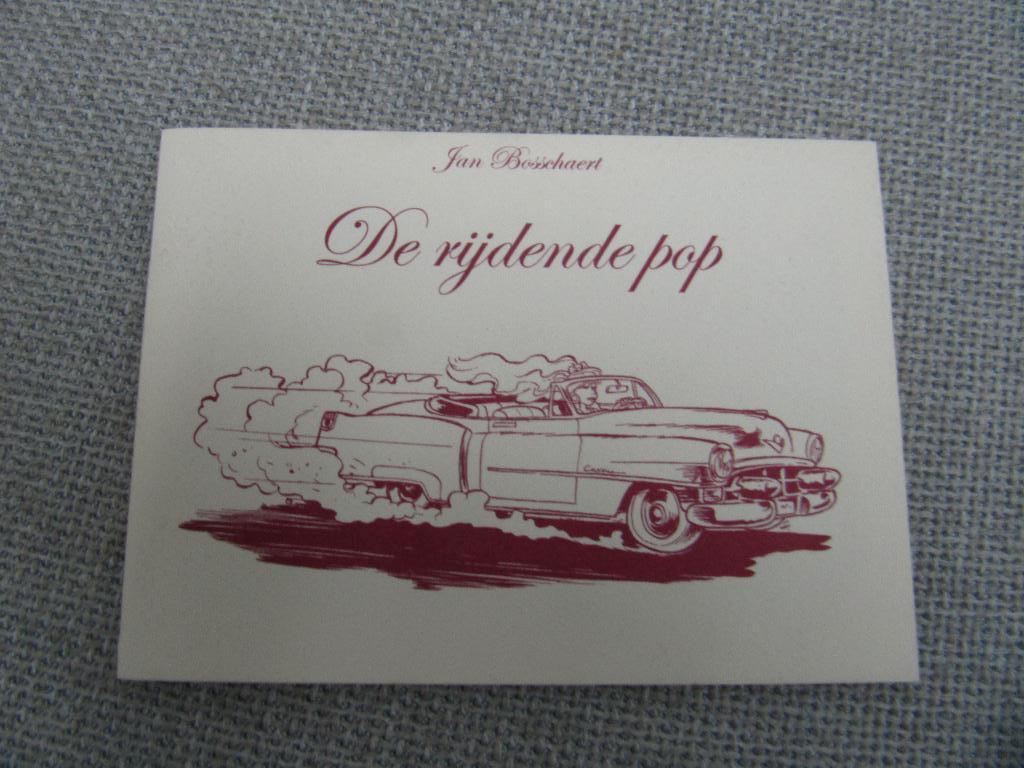Mercatorstrip rijdende pop (Jan Bosschaert) -  gesigneerd, Ophalen of Verzenden, Nieuw