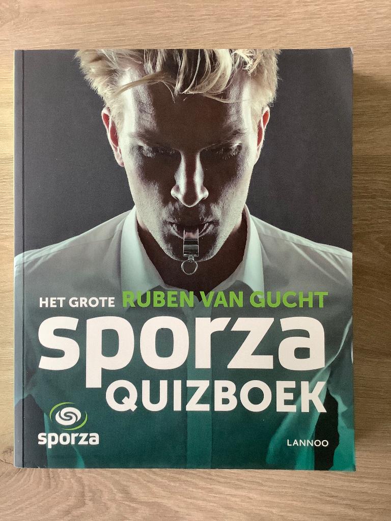 Het grote Sporza quizboek, Ophalen of Verzenden, Zo goed als nieuw, Overige sporten, Ruben Van Gucht