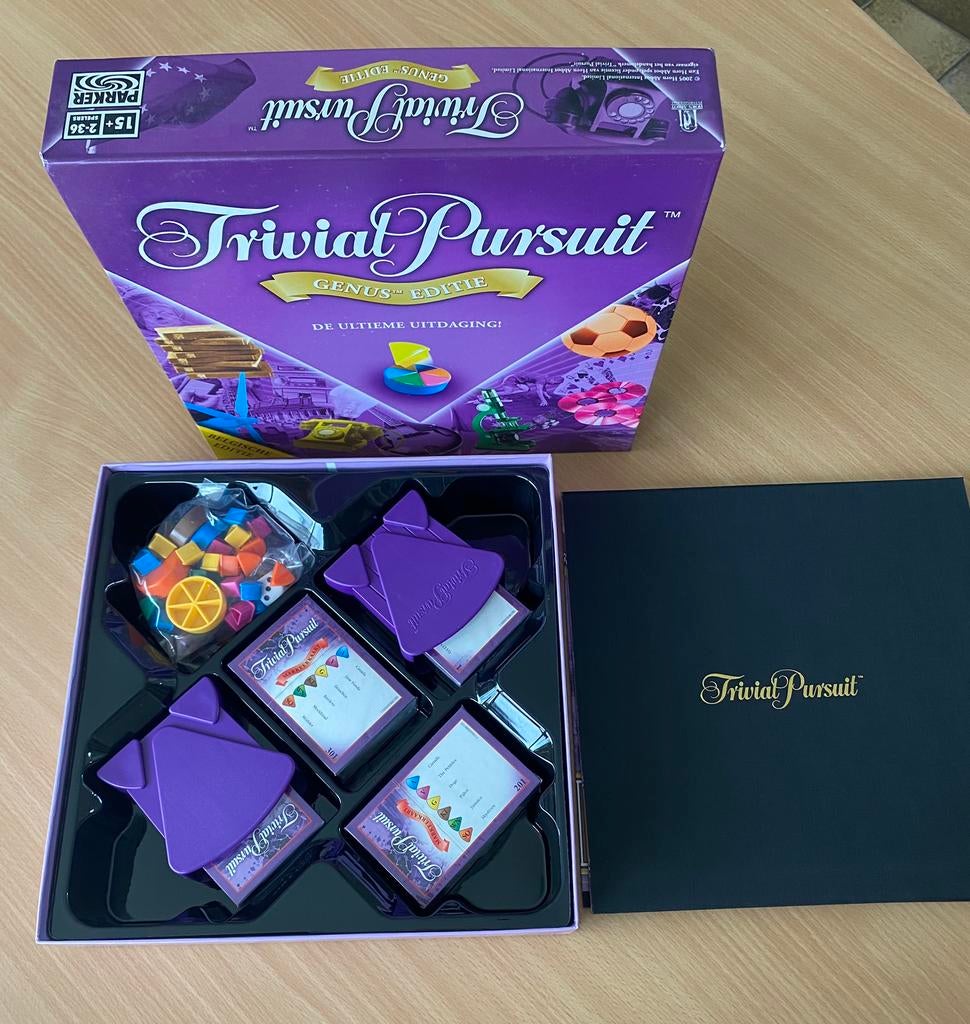 Trivial Pursuit (2005) “Genus editie” Belgische editie NIEUW, Hobby en Vrije tijd, Ophalen of Verzenden, Nieuw