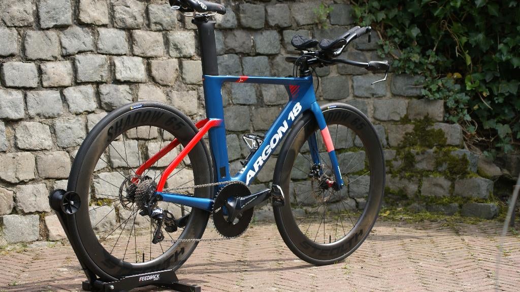 Argon18 E117 TRI Disc Tijdritfiets, Fietsen en Brommers, 28 inch, Carbon, Zo goed als nieuw, Meer dan 20 versnellingen
