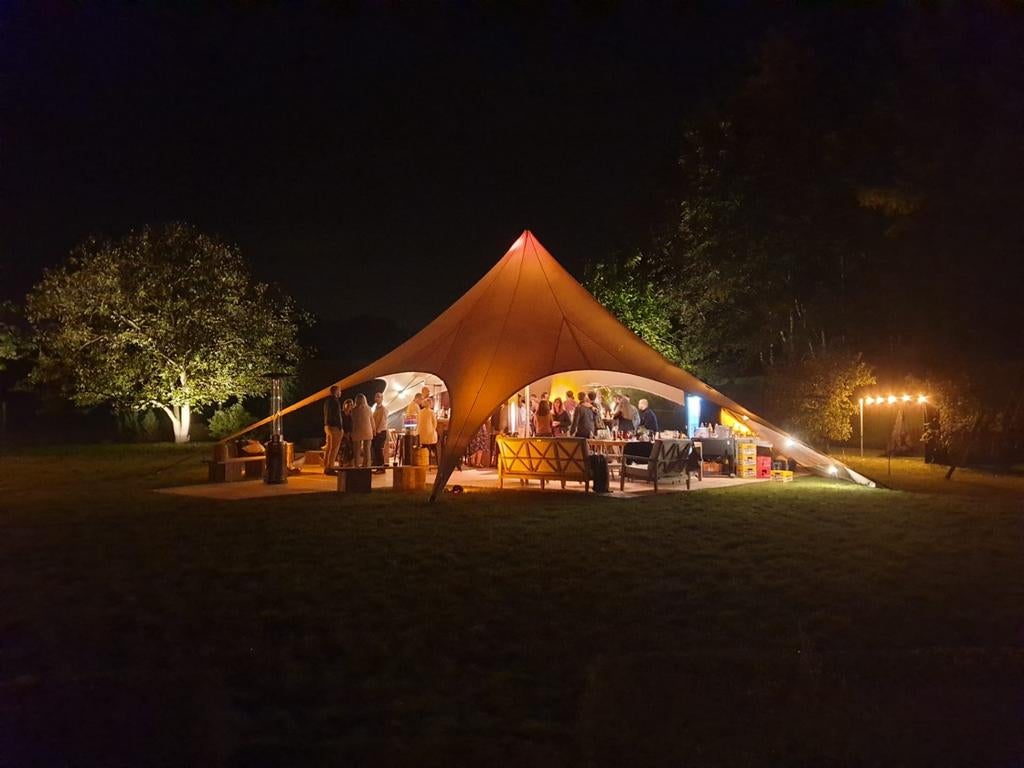 Te Huur - Starshade Stertent - 14m 17m - Party Eyecatcher, Tuin en Terras, Ophalen of Verzenden