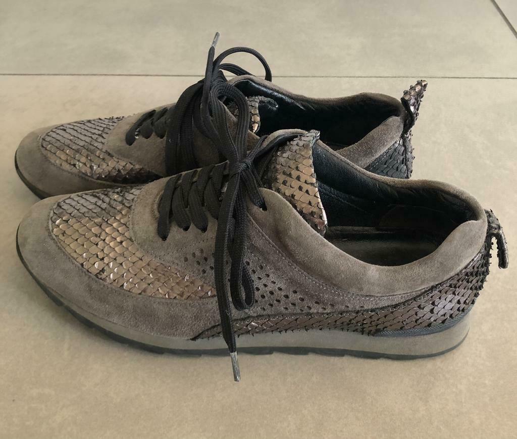 Taupe/bronzen sneakers van Kenmel&Schmenger, Kennel&Schmenger, Bruin, Ophalen of Verzenden, Zo goed als nieuw