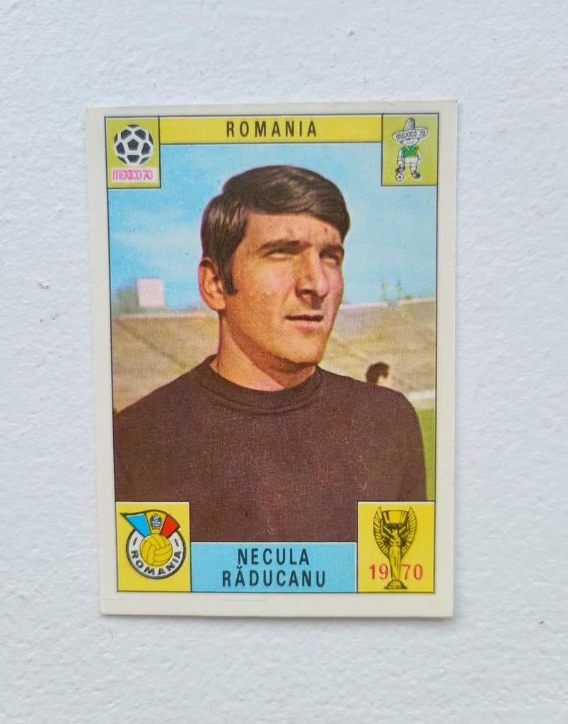 Panini Mexico 70: Romania, Necula Radicanu. Nooit gekleefd, Ophalen of Verzenden, Zo goed als nieuw