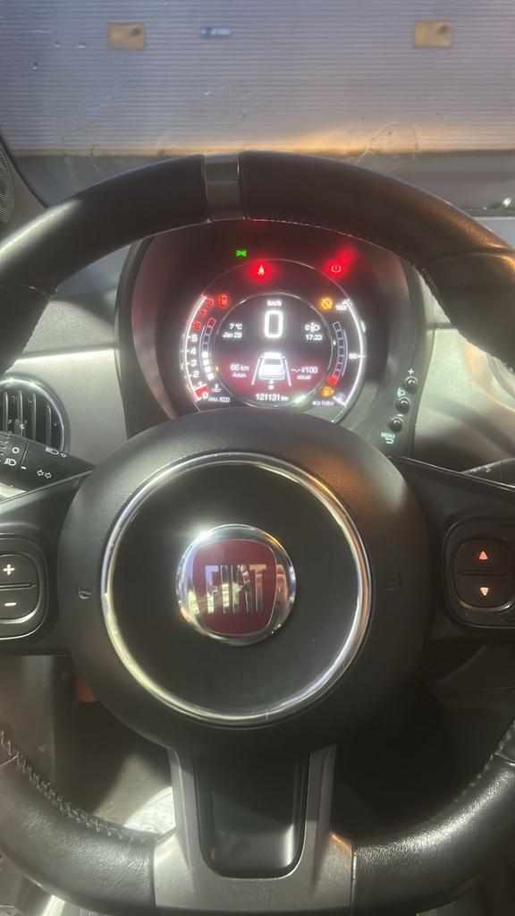 Fiat 500 S twinaire Rouge – Très bon état full option, Enlèvement, Fiat