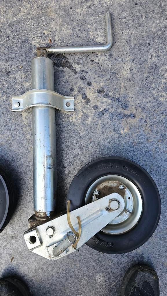 600kg opklapbaar steunwiel remork/trailer., Ophalen, Nieuw