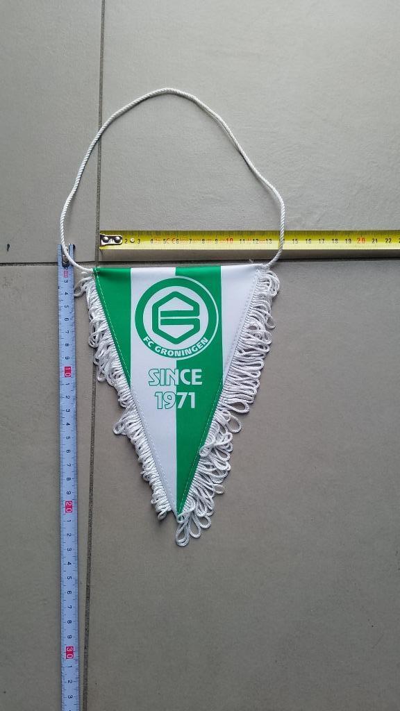 vaandel wimpel FC Groningen, Verzamelen, Sportartikelen en Voetbal, Ophalen of Verzenden