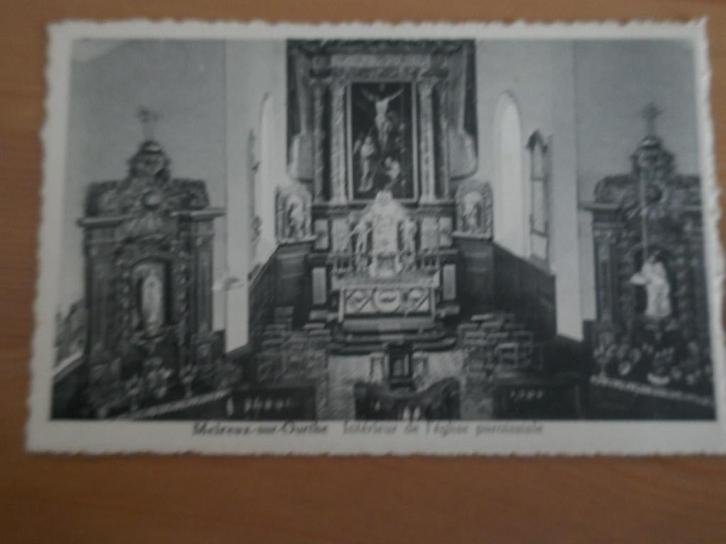 melreux s/ourthe intérieur l'église paroissiale, Ophalen of Verzenden, Ongelopen, Luxemburg