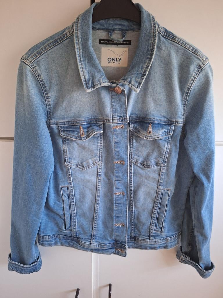 Jeans jasje only - tiener, Ophalen of Verzenden, Zo goed als nieuw, Maat 38/40 (M)