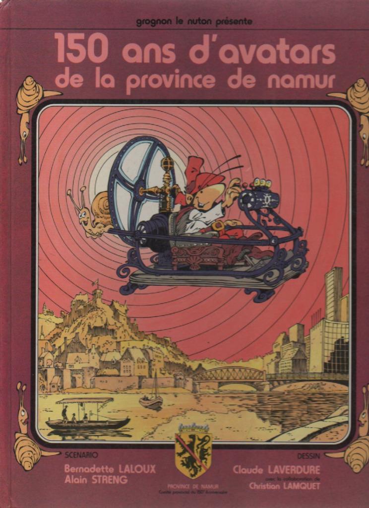 150 ANS D'AVATARS de la province de Namur - Charlier 1981, Verzenden, Eén stripboek, Zo goed als nieuw, Laloux et Laverdure