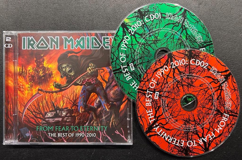 IRON MAIDEN - De la peur à l'éternité (2CD ; The Best of), Envoi, Comme neuf
