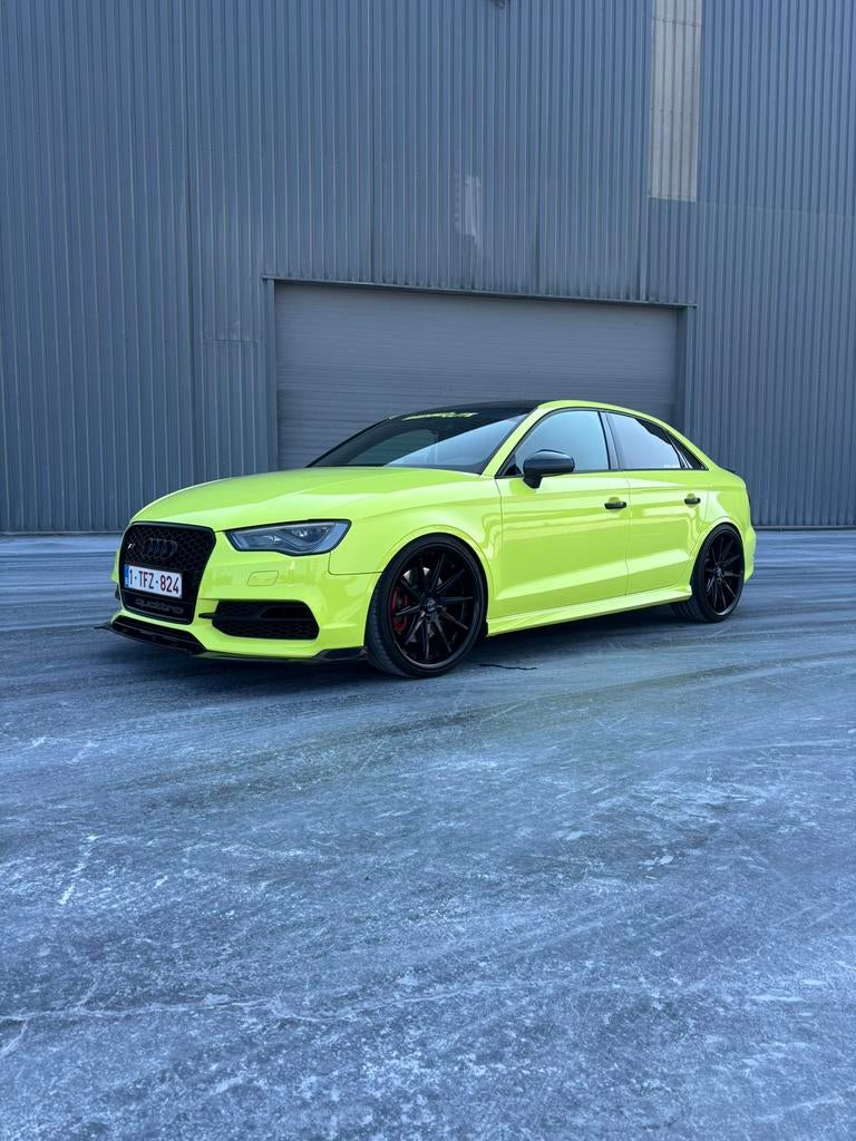 Audi s3, Auto's, Audi, Automaat, 4 cilinders, Zwart, Leder