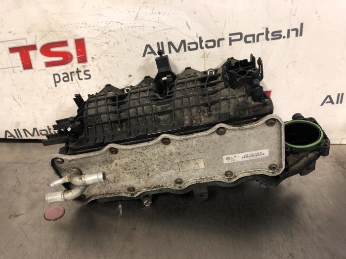 Inlaatspruitstuk van een Volkswagen Golf, Auto-onderdelen, Motor en Toebehoren, Volkswagen, Gebruikt, 3 maanden garantie, Ophalen of Verzenden