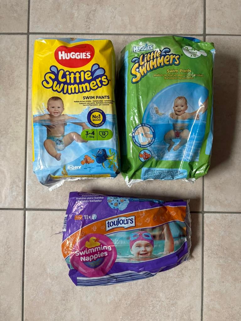 Pampers, swimmers, pull-ups, Enlèvement ou Envoi, Neuf