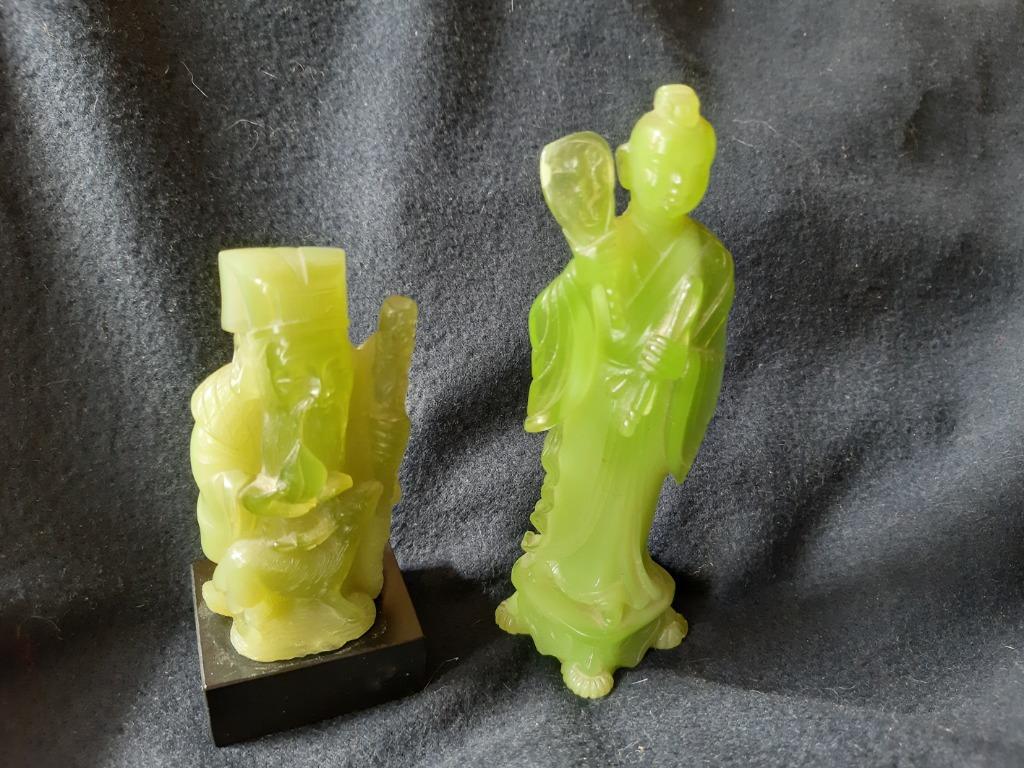 Deux Statuettes Chinoises, Enlèvement ou Envoi