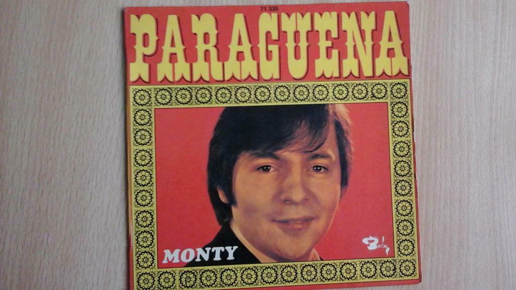 vinyl 45 toeren / 4 nummers "monty paraguena" vintage '60, Ophalen of Verzenden, 7 inch, Overige genres, EP
