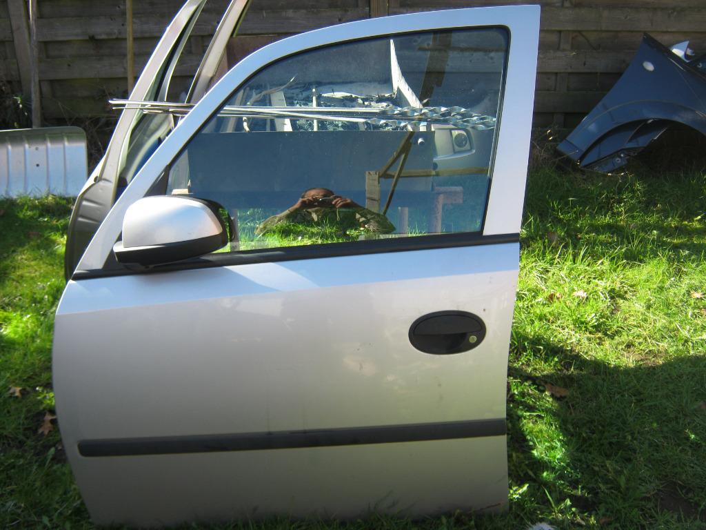 porte avant   pour opel meriva 2005 sans retroviseur, Enlèvement, Utilisé, Opel, Porte