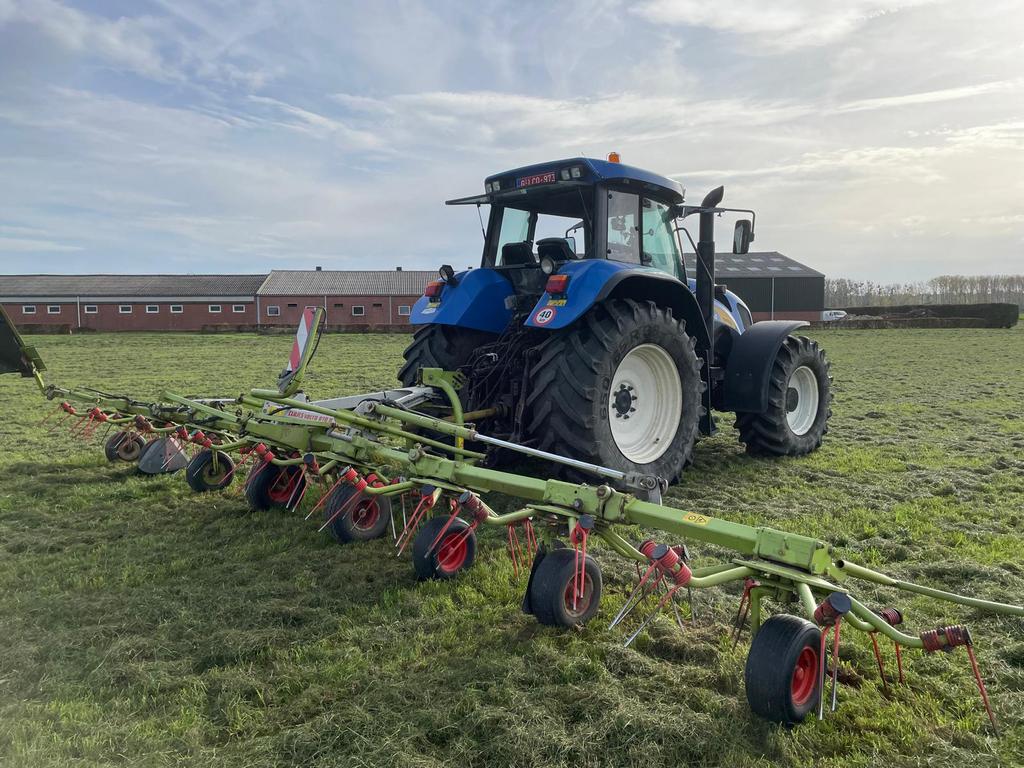 Claas schudder 8 zon, Ophalen