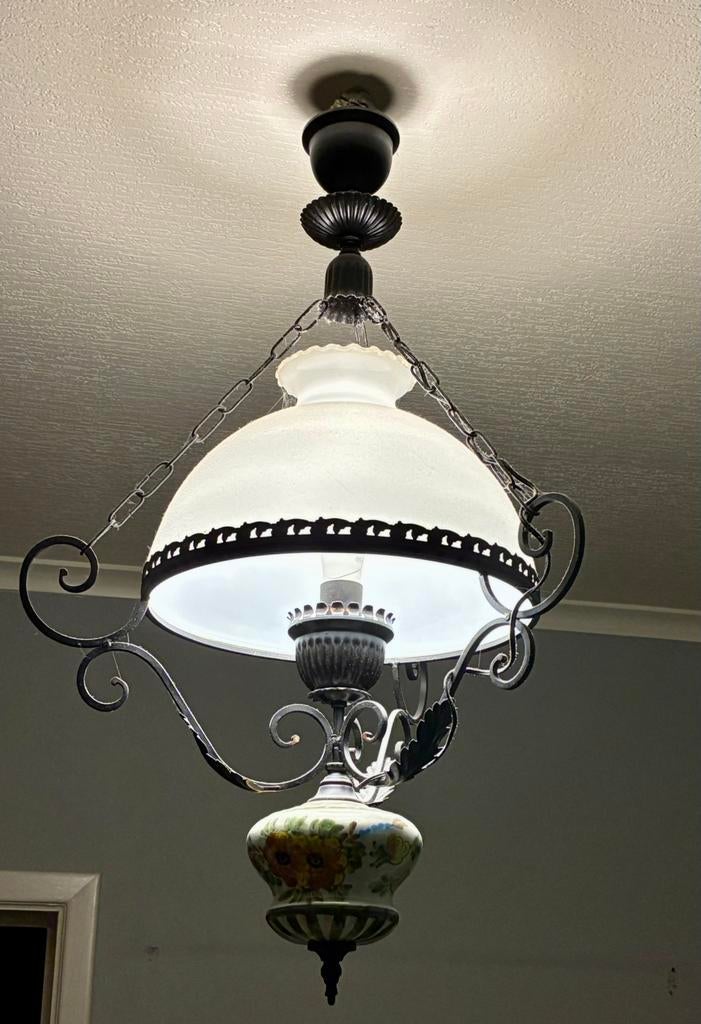 Lustre vintage, Ophalen, Gebruikt, Metaal, Vintage