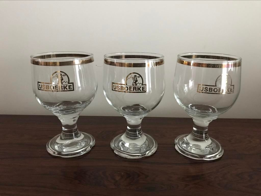 Ijsboerke Set van 3 glazen ijscoupes coupes voor ijs, Ophalen of Verzenden
