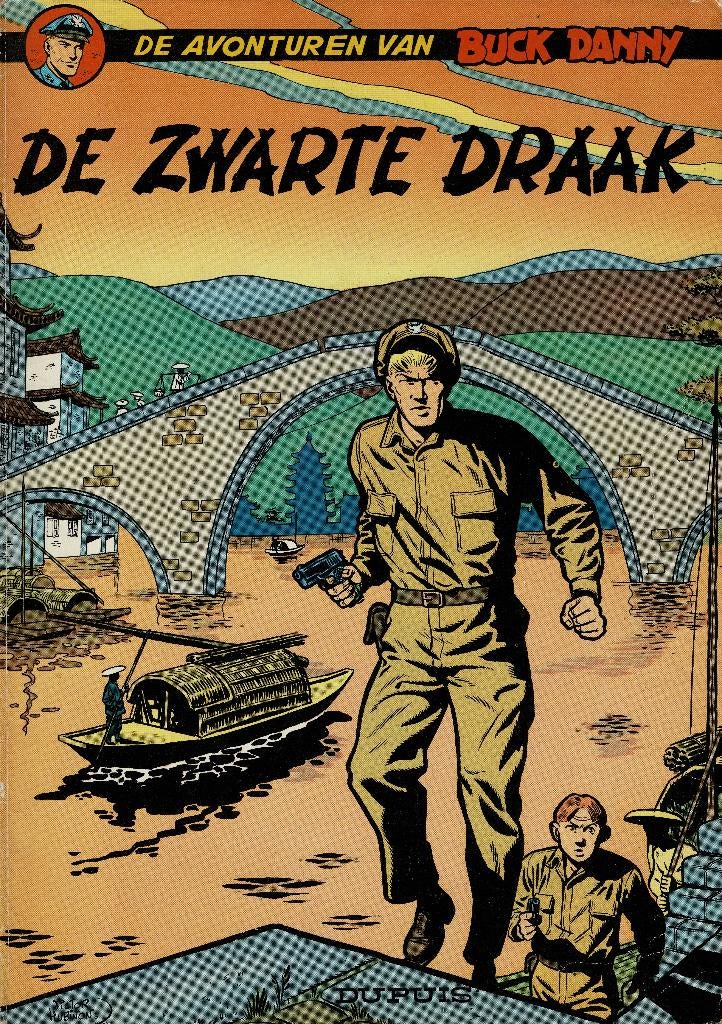 Buck Danny De zwarte draak – uniek !, Verzamelen, Ophalen of Verzenden, Gebruikt
