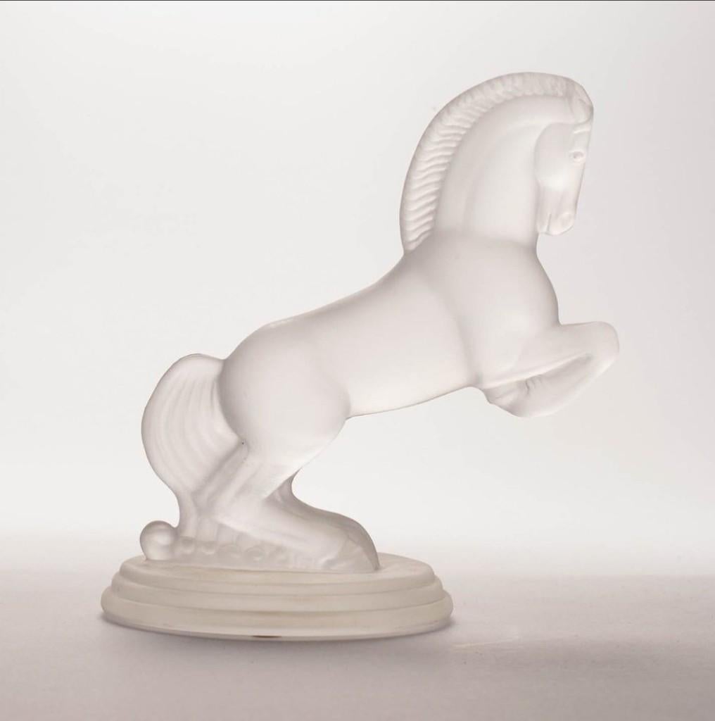 Franklin Mint Paard vintage Glas sculptuur, Ophalen of Verzenden