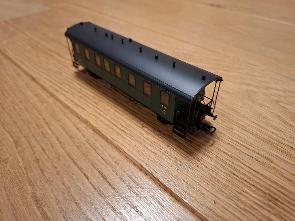 Liliput 334004 - voiture 3ème classe SNCB, Hobby & Loisirs créatifs, Enlèvement, Comme neuf, Wagon, Liliput