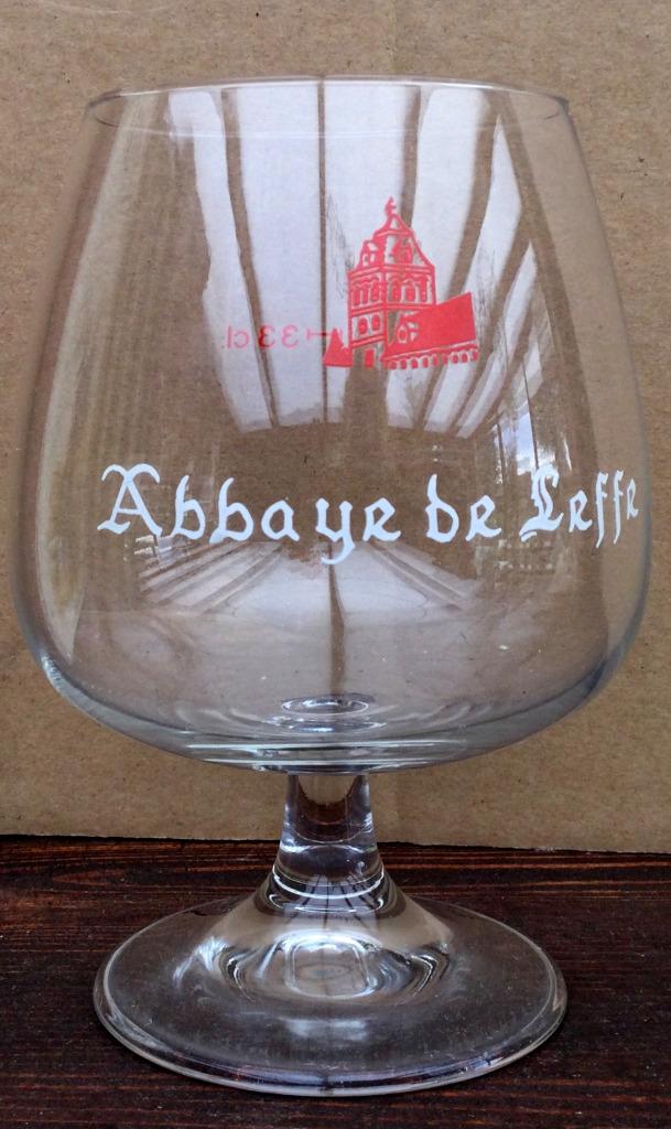 bier brouwerij glas Leffe cognacglas Dinant rode abdij witte, Ophalen of Verzenden, Zo goed als nieuw