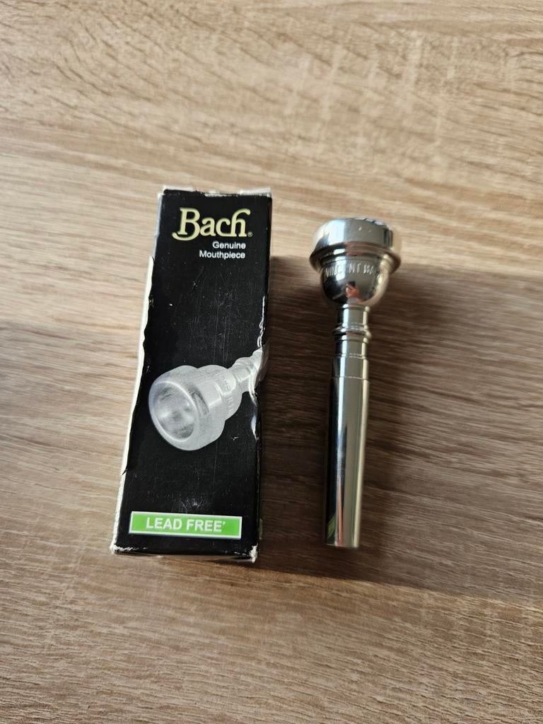 Trompet mondstuk Bach 10 - 1/2C, Musique & Instruments, Enlèvement ou Envoi