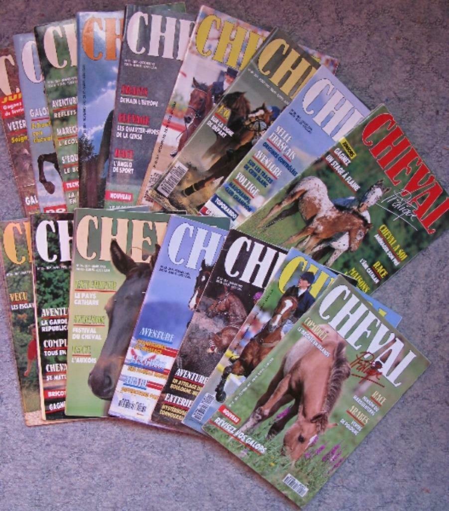 Magazines CHEVAL PRATIQUE années 1991-1993, Ophalen, Gelezen, Paarden of Pony's