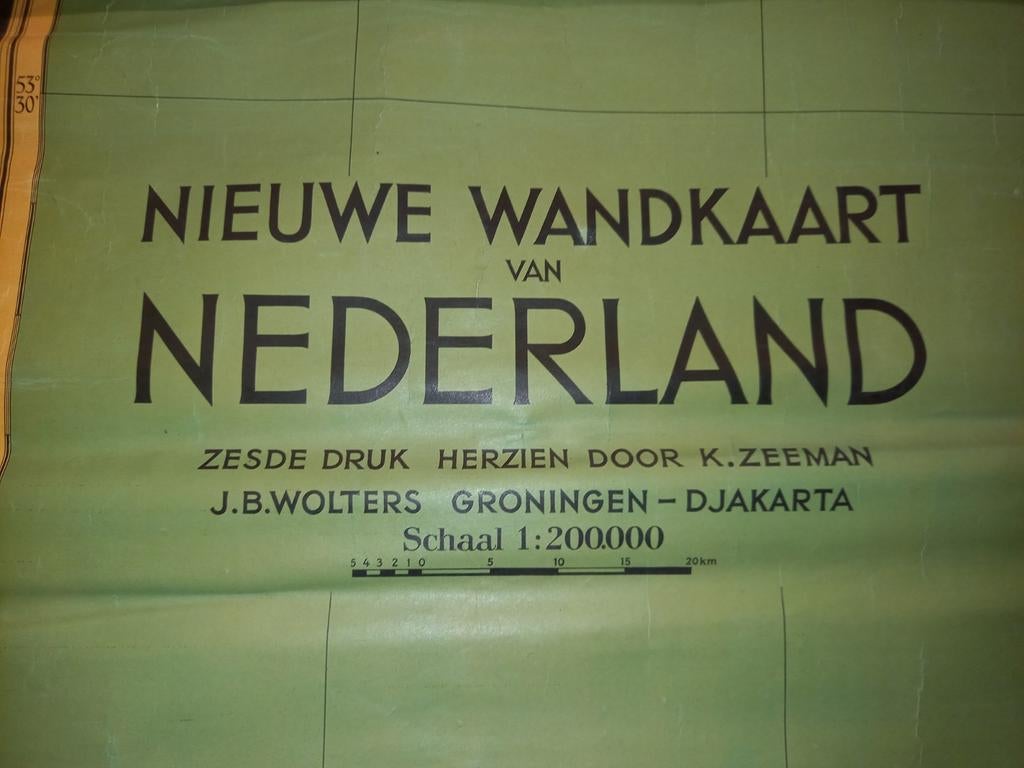 Schoolkaart Nederland, Enlèvement