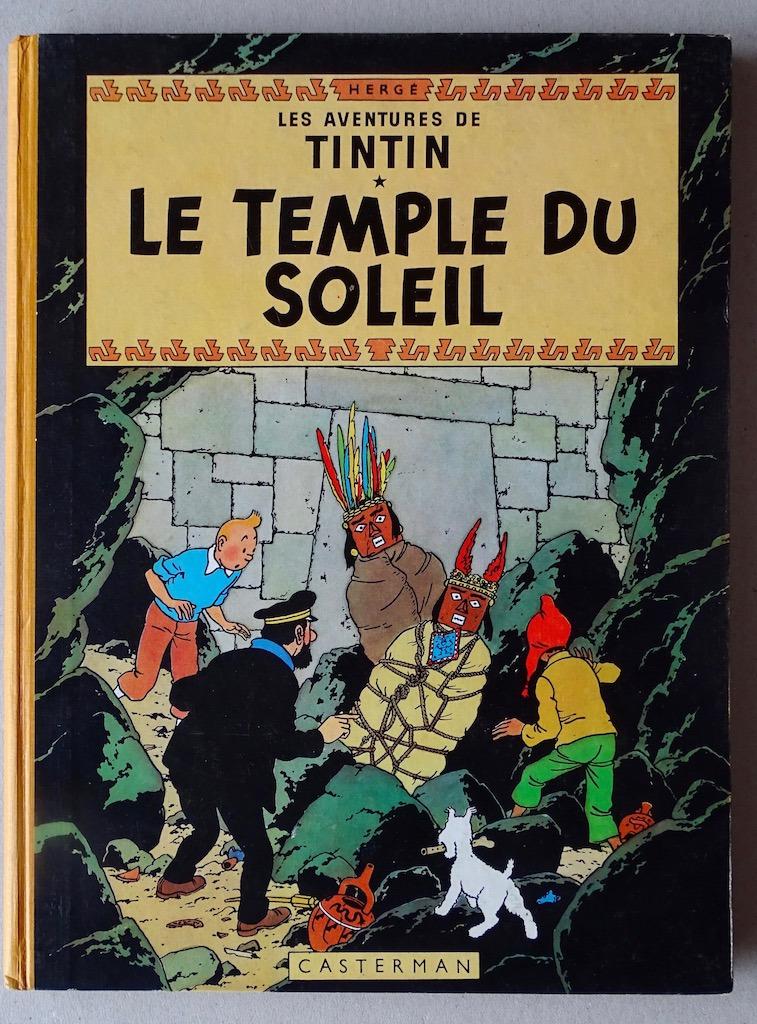Tintin Le temple du soleil B29 1960, Livres, BD, Une BD, Enlèvement, Utilisé, Hergé.