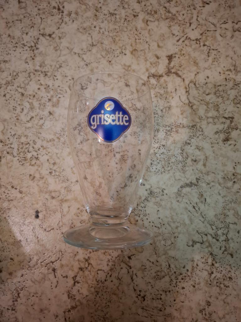 Lot de 5 verres à Grisette, Collections, Enlèvement, Neuf, Verre à bière