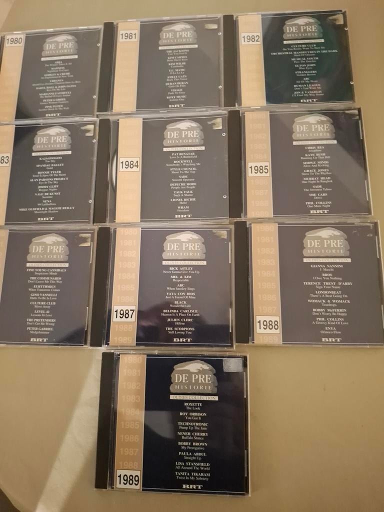 Cds de pre historie  1980/1989  vol1, Cd's en Dvd's, Ophalen of Verzenden