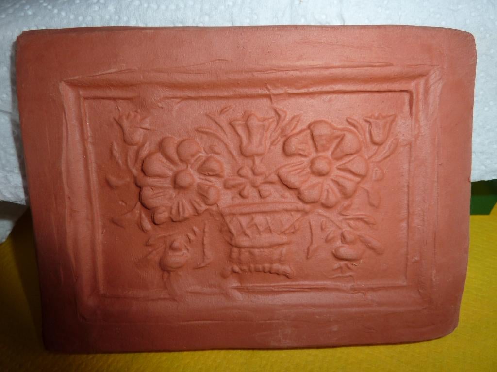 Carrelages en terre cuite (4 pièces) 13cm x 9cm, Enlèvement