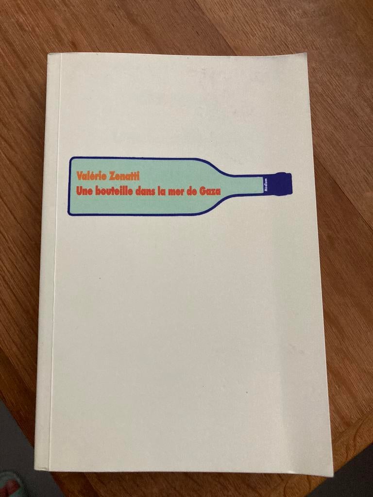 Une bouteille dans la mer de Gaza - Valerie Zenatti, Boeken, Ophalen, Zo goed als nieuw, Valérie Zenatti, Fictie