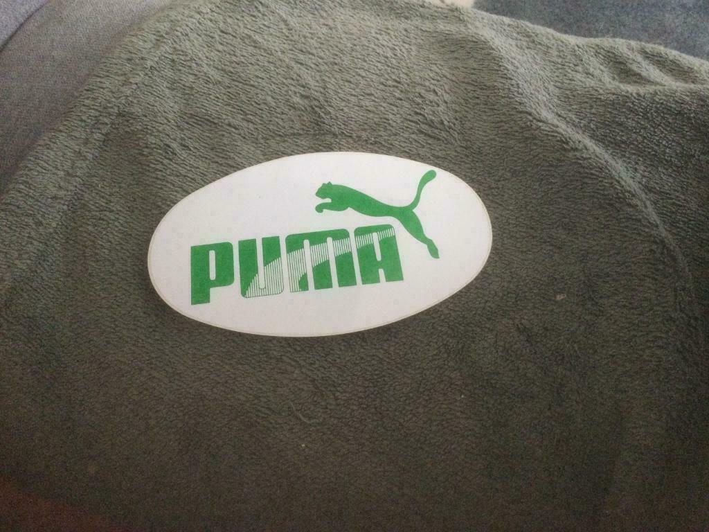 Sticker Puma Blankenberge reclame Gilbert Sport Molenstraat, Ophalen of Verzenden, Zo goed als nieuw, Sport